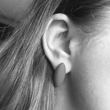 Load image into Gallery viewer, Kollased piklikud ovaalsed kõrvarõngad